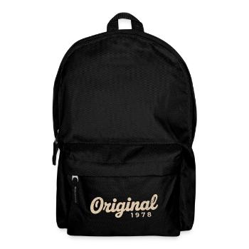 Geburtstagsgeschenk 1978 | Geboren 1978 - Rucksack - Schwarz - Vorne
