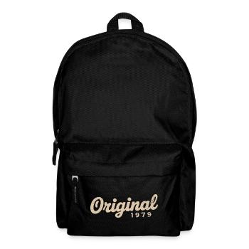 Geburtstagsgeschenk 1979 | Geboren 1979 - Rucksack - Schwarz - Vorne