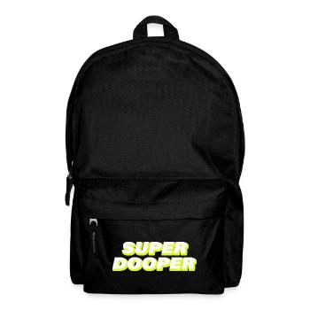 SUPER DOOPER - Sac à dos - noir - Devant