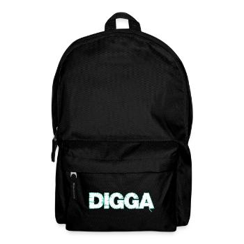 Digga - Rucksack - Schwarz - Vorne