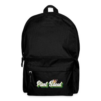 Plant Based Honigbiene - Rucksack - Schwarz - Vorne