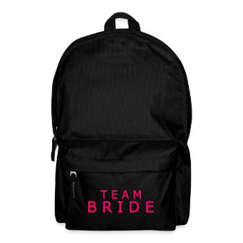 Team bride - Rucksack - Schwarz - Vorne