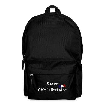 Ch'til ibataire shirt pour célibataire v2 - Sac à dos - noir - Devant