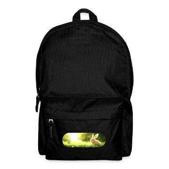 Glückshäschen - Rucksack - Schwarz - Vorne