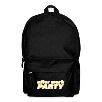 AFTER WORK PARTY - Backpack - black - Front