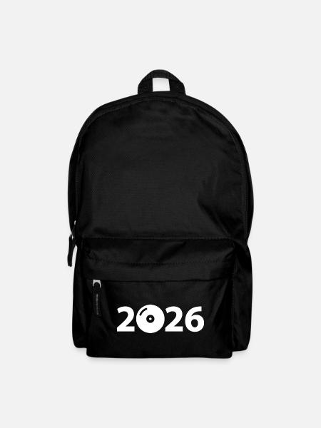 Musik DJ Vinyl Schallplatte Party 2026 - Rucksack - Schwarz