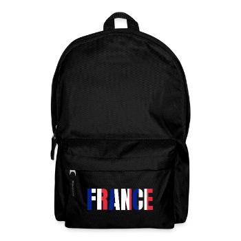 Flag France - Backpack - black - Front