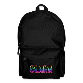 clara rs arc-en-ciel - Sac à dos - noir - Devant