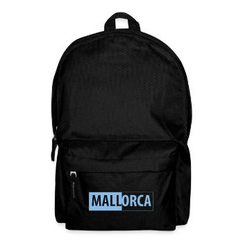 MALLorca im Kasten (hellblau / schwarz) - Rucksack - Schwarz - Vorne