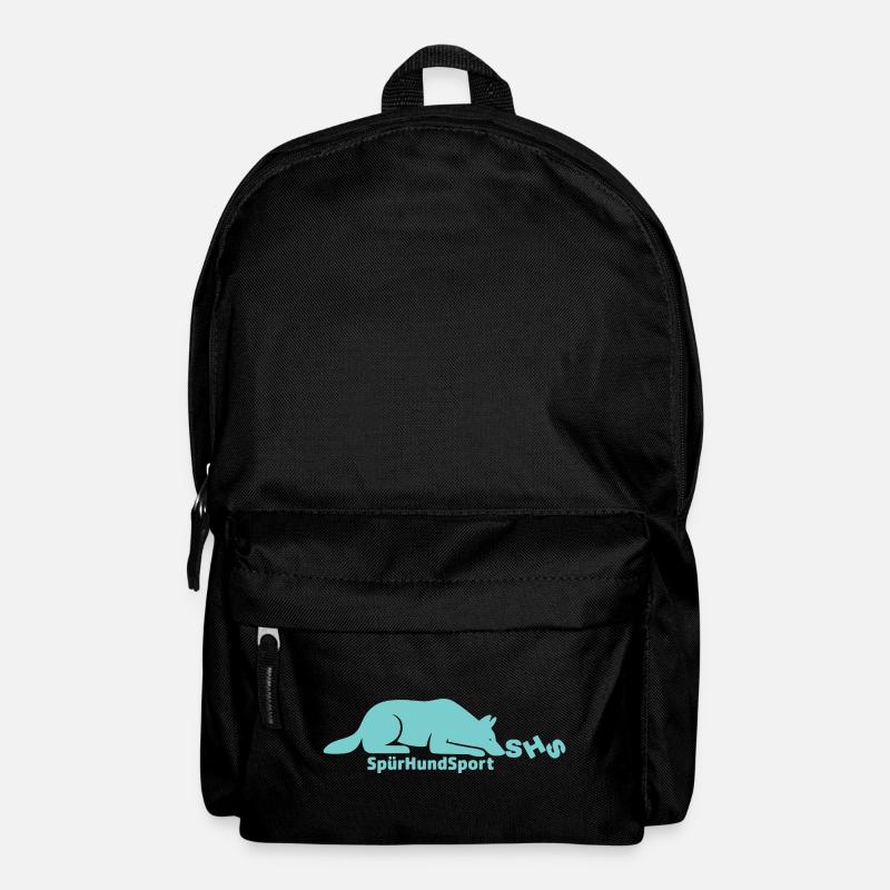 SHS logo mint - Backpack - black