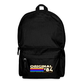 Original 84 Retro Rainbow - Backpack - black - Front