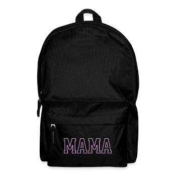 Mama Schriftzug - Rucksack - Schwarz - Vorne