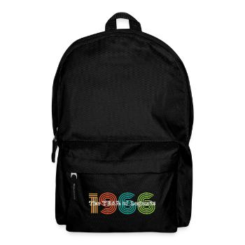 Vintage 1966 - Rucksack - Schwarz - Vorne