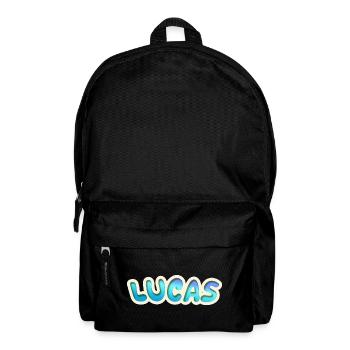 Lucas as a profession - Backpack - black - Front