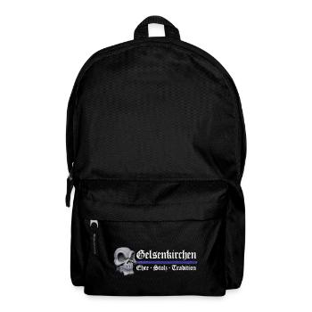 Gelsenkirchen - Ehre Stolz Tradition - Rucksack - Schwarz - Vorne