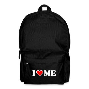 I love me - Rucksack - Schwarz - Vorne