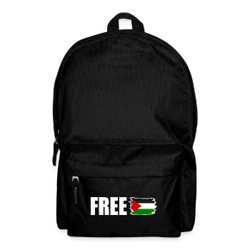 Free palestine - Sac à dos - noir - Devant