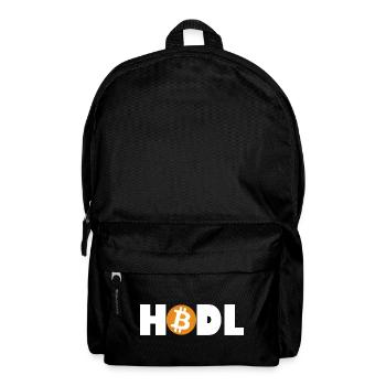 Bitcoin HODL Mode: Enabled - Backpack - black - Front