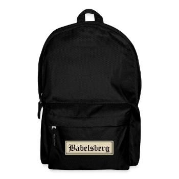 BABELSBERG - Rucksack - Schwarz - Vorne