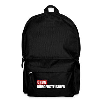 Équipe Bière sur le trottoir Voyage de contrôle local OKF - Sac à dos - noir - Devant
