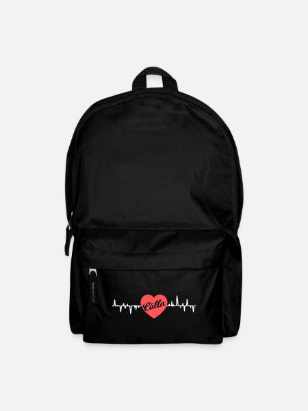 Kölner Herzschlag - Rucksack - Schwarz