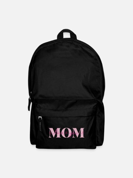 Love you Mom Liebeserklärung Mutter Liebe Mama - Rucksack - Schwarz