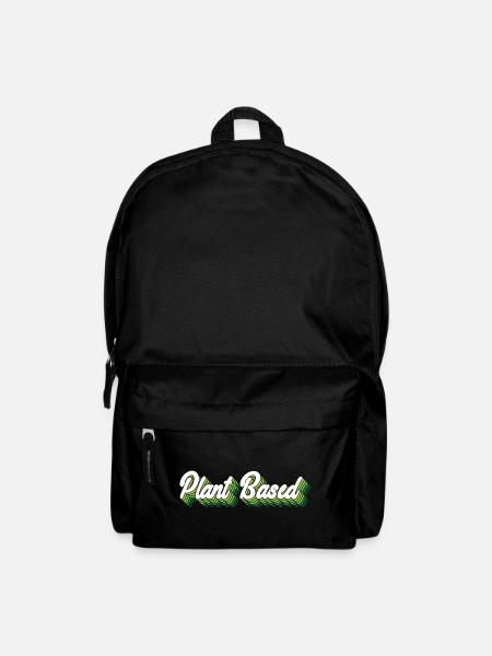 Plant Based - Rucksack - Schwarz