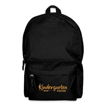 Kindergarten Graduate - School Enrollment - Kita - Backpack - black - Front