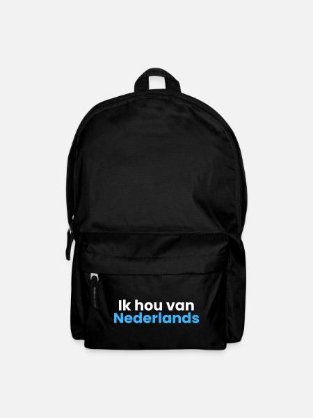 I love Dutch - Backpack - black