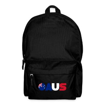 Australien - Rucksack - Schwarz - Vorne