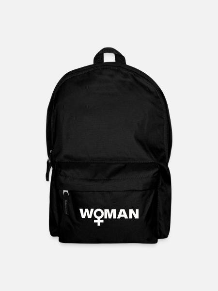 WOMAN - Rucksack - Schwarz