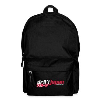 DRIFT JAPAN Apparel Kanji Speed Logo - Backpack - black - Front