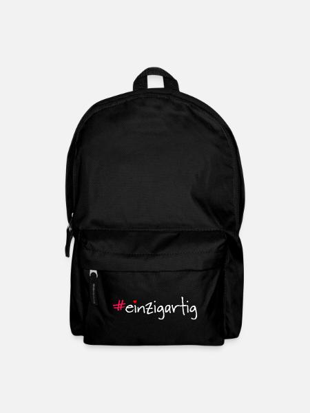 #einzigartig - Rucksack - Schwarz