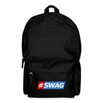 SWAG Block Colors Hashtag - Backpack - black - Front