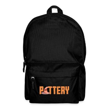 Töpferkunst Kreativ Handwerk Leidenschaft - Rucksack - Schwarz - Vorne