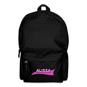 Alissa as Lable - Backpack - black - Front