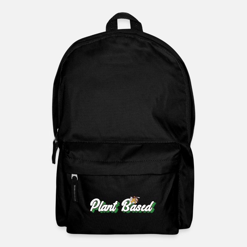 Plant Based Honigbiene - Rucksack - Schwarz