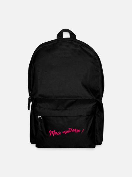 MAÎTRESSE. MERCI. MERCI MAÎTRESSE - Sac à dos - noir
