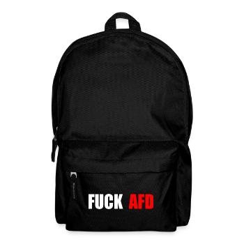 Fuck afd - Backpack - black - Front