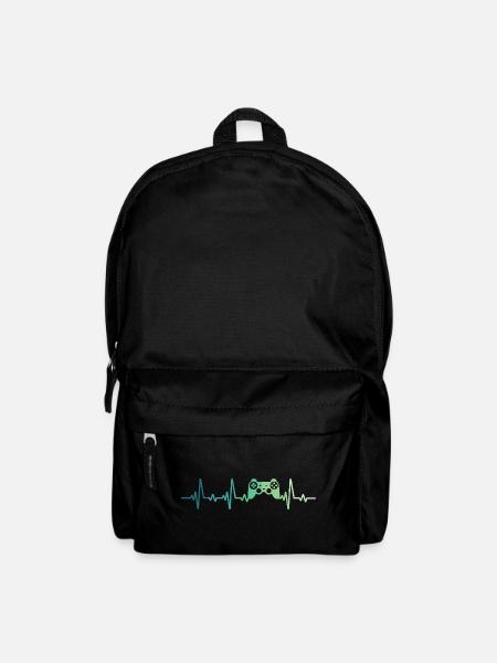 console controleur battement de coeur Gamer  - Sac à dos - noir