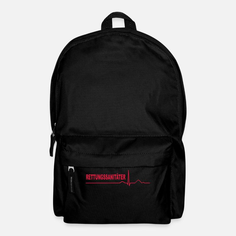 Rettungssanitäter - Rucksack - Schwarz