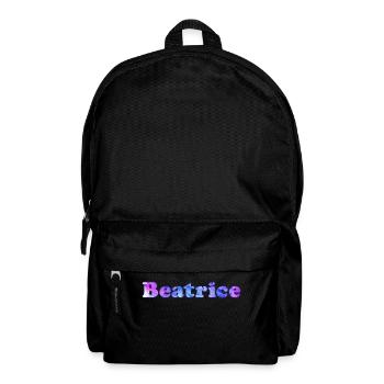 Nom: Béatrice - Sac à dos - noir - Devant