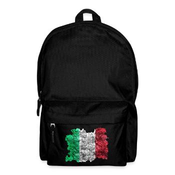 Italy vintage flag - Backpack - black - Front