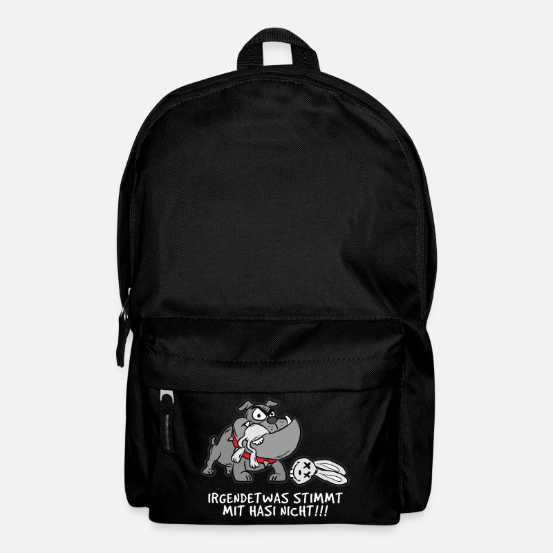 Witziges Motiv - Rucksack - Schwarz