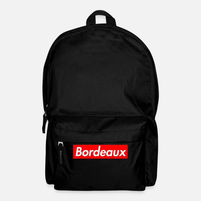 Bordeaux, Stadt in Frankreich - Rucksack - Schwarz
