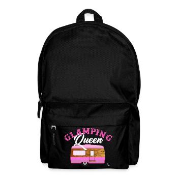 Glamping Queen - Camping Holiday Queen Princess - Sac à dos - noir - Devant
