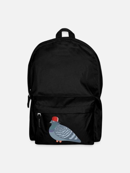 Cool Pigeon Friend - Backpack - black