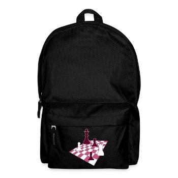Échecs, Chess - Sac à dos - noir - Devant