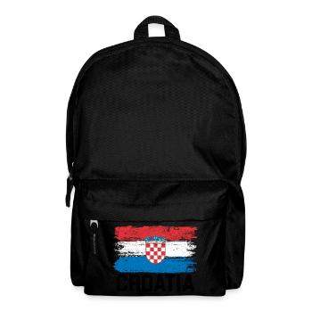 Croatia flag - Backpack - black - Front