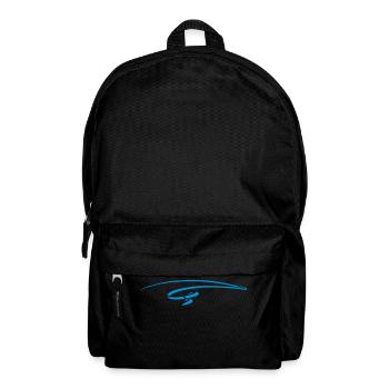 Décoration de texte - souligné - Sac à dos - noir - Devant